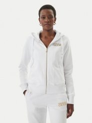 Versace Jeans Couture Bluza 80HAIT00 CF01T Biały Regular Fit. Białe bluzy Versace Jeans Couture, s, bez wzorów, z bawełny, bez kaptura. Za 1,060.99 zł.