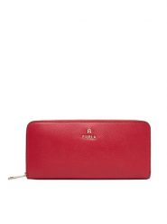 Furla Duży Portfel Damski Camelia XL WP00313 ARE000 CN 4305S 1007 Różowy. Czerwone portfele Furla, bez wzorów, ze skóry. Za 799.99 zł.