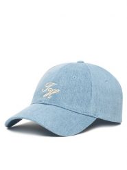 Tommy Hilfiger Czapka z daszkiem Th Embroidered AW0AW17486 Błękitny. Niebieskie czapki TOMMY HILFIGER, bez wzorów, z bawełny. Za 219.99 zł.