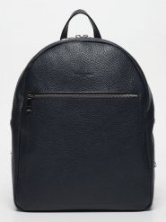 Victor & Hugo Paris Skórzany plecak "Mini Lou" w kolorze granatowym - 20 x 28 x 10 cm rozmiar: onesize. Niebieskie plecaki Victor & Hugo Paris, bez wzorów, z materiału. Za 399.45 zł.