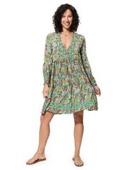Ipanima Sukienka w kolorze zielonym ze wzorem rozmiar: 34-40. Zielone sukienki Ipanima, bez wzorów, bez kołnierzyka, bez ramiączek, midi. Za 78.99 zł.