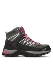 CMP Trekkingi Rigel Mid Wmn Trekking Shoes Wp 3Q12946 Szary. Szare obuwie sportowe CMP, z nubiku, bez zapięcia, trekkingowe. Za 353.49 zł.