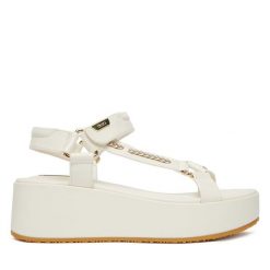 Sandały Liu Jo. Sandały Liu Jo, bez wzorów, bez obcasa, na koturnie, bez zapięcia. Za 639.99 zł.