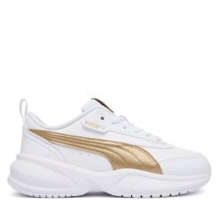 Baleriny Puma. Białe baleriny Puma, bez wzorów, bez obcasa. Za 299.99 zł.