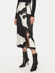 ONLY Spódnica midi Jane 15314054 Czarny Regular Fit. Czarne spódnice Only, s, bez wzorów, z syntetyku, midi. Za 59.99 zł.