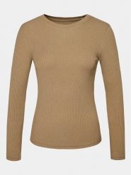 Athlecia Bluzka Lankae W L/S Tee EA231522 Szary Regular Fit. Szare bluzki Athlecia, l, bez wzorów, z bawełny, bez kołnierzyka, bez ramiączek. Za 79.99 zł.