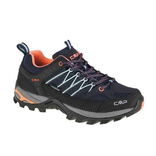 Damskie Skórzane Buty Turystyczne Rigel Low. Brązowe trekkingi CMP, z materiału, trekkingowe. Za 580.99 zł.