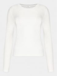 American Vintage Bluzka Gamipy GAMI28E24 Biały Regular Fit. Białe bluzki American Vintage, s, bez wzorów, z bawełny, vintage, bez kołnierzyka, bez ramiączek. Za 159.99 zł.