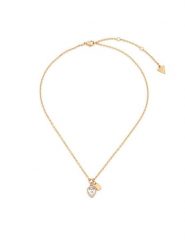 Guess Naszyjnik JUBN06 359JW Złoty. Żółte naszyjniki Guess, ze stali. Za 299.99 zł.