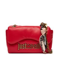 Torebka Just Cavalli. Czerwone torebki klasyczne Just Cavalli, bez wzorów, bez dodatków. Za 759.99 zł.
