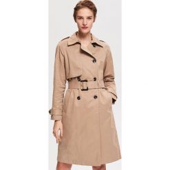 Trencz z paskiem - Beżowy. Płaszcze Reserved. Za 299.99 zł.