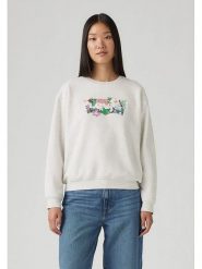 Levi's Sweter w kolorze jasnoszarym rozmiar: L. Szare swetry Levi's®, l, bez wzorów, z bawełny, bez ramiączek. Za 117.45 zł.