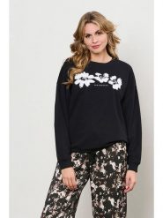 &Co Woman Bluza "Siena" w kolorze czarnym rozmiar: M. Czarne bluzy &Co Woman, m, bez wzorów, bez kaptura. Za 201.08 zł.