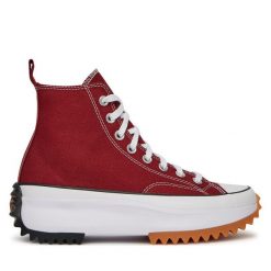 Trampki Converse. Czerwone trampki Converse, bez wzorów, bez zapięcia. Za 359.99 zł.