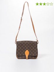 Louis Vuitton Torebka "Cartouchiere GM" w kolorze brązowym - 25 x 21 x 7 cm rozmiar: onesize. Brązowe torby na ramię Louis Vuitton, bez wzorów, z materiału, na ramię, bez dodatków. Za 3,429.45 zł.