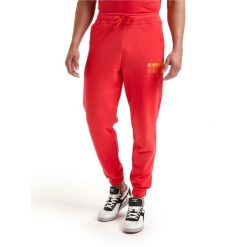 Spodnie dresowe DIADORA PANT MANIFESTO. Czerwone spodnie dresowe Diadora, s, bez wzorów, z dresówki, trekkingowe. Za 109.99 zł.