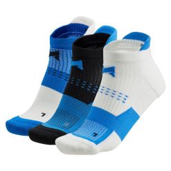 Skarpety do tenisówek fitness - Uniseks - Multi niebieski - 3 pary. Niebieskie skarpety XTREME, bez wzorów, z elastanu. Za 134.79 zł.