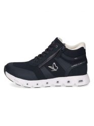 Caprice Sneakersy w kolorze granatowym rozmiar: 40. Niebieskie trampki Caprice, bez wzorów, za kostkę, bez zapięcia. Za 202.50 zł.