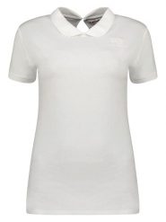 Canadian Peak Koszulka polo w kolorze białym rozmiar: L. Białe bluzki Canadian Peak, l, bez wzorów, bez kołnierzyka, bez ramiączek. Za 91.45 zł.