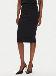 PINKO Spódnica ołówkowa Gonna 103973 A21T Czarny Slim Fit. Czarne spódnice Pinko, s, bez wzorów, z syntetyku, ołówkowe. Za 799.99 zł.