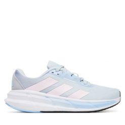 Buty do biegania adidas. Niebieskie obuwie sportowe Adidas, bez zapięcia, do biegania. Za 349.99 zł.