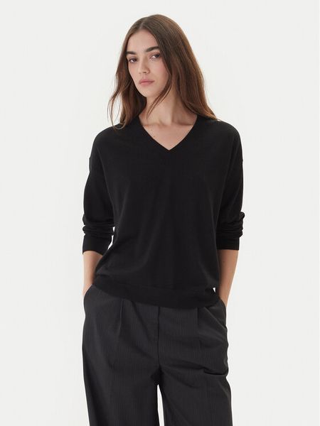 Weekend Max Mara Sweter Fiocchi 2525366042 Czarny Regular Fit. Czarne swetry Weekend Max Mara, l, bez wzorów, z wełny, bez ramiączek. Za 779.99 zł.