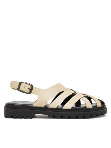 G-Star Raw Sandały WI34-23568-02 Beżowy. Brązowe sandały G-Star, bez wzorów, ze skóry, retro, bez obcasa, na płaskiej podeszwie, bez zapięcia. Za 155.99 zł.