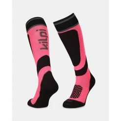 Skarpety narciarskie unisex Kilpi ANXO-U. Czerwone skarpety Kilpi, bez wzorów. Za 91.56 zł.