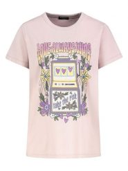 Eight2Nine Koszulka w kolorze jasnoróżowym rozmiar: S. Różowe bluzki Eight2Nine, s, bez wzorów, z bawełny, bez kołnierzyka, bez ramiączek. Za 43.99 zł.