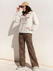 Bluza z napisem - szary. Szare bluzy Sinsay, l, bez wzorów, bez kaptura. Za 59.99 zł.