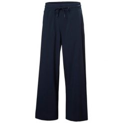 Spodnie damskie Helly Hansen Thalia Wide. Niebieskie spodnie dresowe Helly Hansen, bez wzorów. Za 357.50 zł.