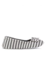 Home & Relax Kapcie WFA3225-1 Szary. Szare obuwie domowe Home & Relax, bez wzorów, z materiału, bez zapięcia. Za 49.99 zł.