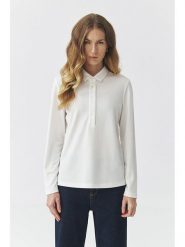 TATUUM Koszulka polo w kolorze kremowym rozmiar: M. Brązowe koszulki polo Tatuum, m, bez wzorów, bez kołnierzyka, bez ramiączek. Za 178.95 zł.