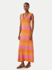 LOLA CASADEMUNT Sukienka codzienna MS2616041 Kolorowy Slim Fit. Sukienki LOLA CASADEMUNT, na co dzień, m, bez wzorów, z lyocellu, bez kołnierzyka, bez ramiączek, proste. Za 712.99 zł.