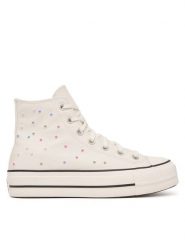 Converse Trampki Chuck Taylor All Star Lift Platform Mini Studs A19140C Écru. Trampki Converse, bez wzorów, z materiału, bez zapięcia. Za 449.99 zł.