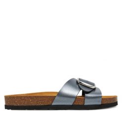 Klapki Dr. Brinkmann. Szare klapki Dr. Brinkmann, bez wzorów, bez obcasa. Za 239.99 zł.