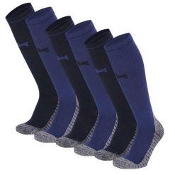 Skarpety kompresyjne do biegania Xtreme, 6 par, Multi Niebieski. Niebieskie skarpety XTREME SOCKSWEAR, bez wzorów. Za 225.99 zł.