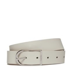 Pasek Damski Calvin Klein. Białe paski Calvin Klein, bez wzorów. Za 239.99 zł.