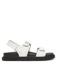 MEXX Sandały MX/020C-HY Biały. Białe sandały Mexx, bez wzorów, ze skóry, bez obcasa, na płaskiej podeszwie, bez zapięcia. Za 249.99 zł.