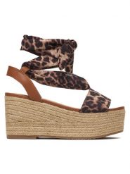 Liu Jo Espadryle Bali 03 SA6087 TX133 Brązowy. Brązowe espadryle Liu Jo, bez wzorów, z materiału, bez obcasa, bez zapięcia. Za 469.99 zł.