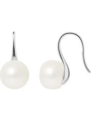 Pearline Srebrne kolczyki z perłami rozmiar: onesize. Białe kolczyki Pearline, z perłą, srebrne, z zapięciem typu bigiel. Za 247.99 zł.