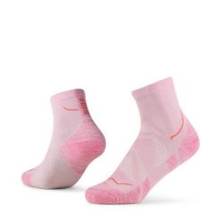 Skarpety BUFF Dryflx Quarter. Czerwone skarpety Buff, bez wzorów, z elastanu. Za 94.99 zł.