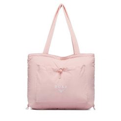 Torebka Roxy. Czerwone shopper Roxy, bez wzorów, bez dodatków. Za 69.99 zł.