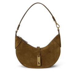 Torebka Polo Ralph Lauren. Zielone torebki klasyczne Polo Ralph Lauren, bez wzorów, bez dodatków. Za 2,199.00 zł.