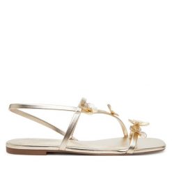 Sandały Call It Spring. Żółte sandały Call it Spring, bez wzorów, bez obcasa, na płaskiej podeszwie, bez zapięcia. Za 219.99 zł.