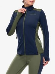 Bluza damska La Sportiva Chill Thermal Jacket. Niebieskie bluzy La Sportiva, s, bez wzorów, z materiału, bez kaptura. Za 483.99 zł.