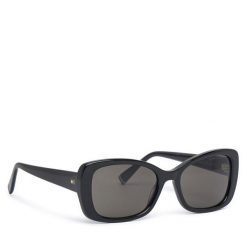 Okulary przeciwsłoneczne Tommy Hilfiger. Czarne okulary przeciwsłoneczne TOMMY HILFIGER, bez wzorów. Za 359.99 zł.