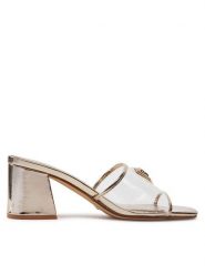 Guess Klapki Gables FLGGAS LEL03 Przezroczysty. Klapki Guess, z aplikacjami, z tworzywa sztucznego, bez obcasa. Za 549.99 zł.