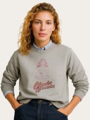 WOOOP Bluza "Wonder Woman Pink" w kolorze szarym rozmiar: XL. Szare bluzy Wooop, xl, bez wzorów, bez kaptura. Za 108.99 zł.