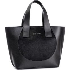 Torebka EVA MINGE - EM-31-05-000259 601. Czarne shopper Eva Minge, bez wzorów, ze skóry, bez dodatków. W wyprzedaży za 299.00 zł.